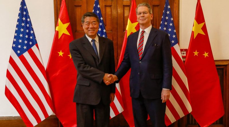 Bessent, China’s He to hold talks on AI, trade, minerals: Reuters