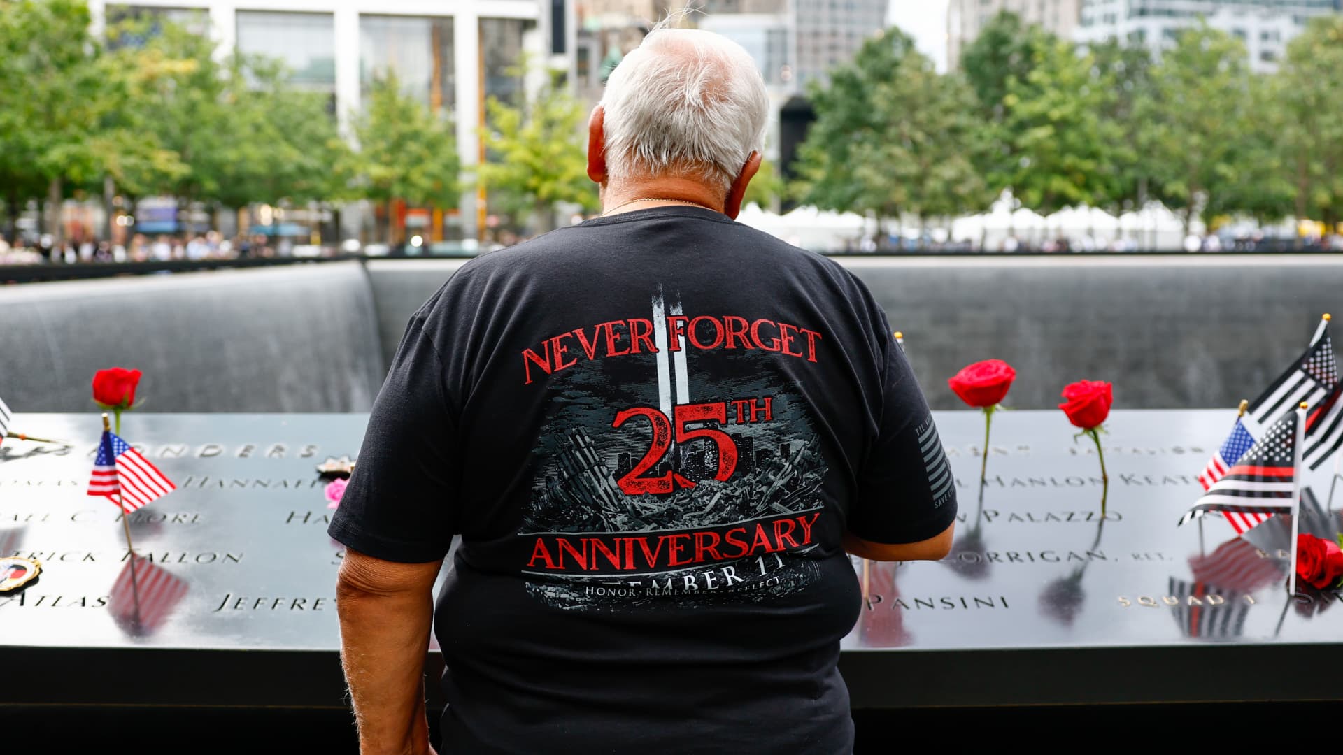 The U.S. commemorates the 25th anniversary of 9/11