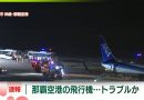 ANA Plane Makes Emergency Landing at Naha Airport
