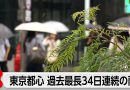 Tokyo Sets All-Time Record With Rain for 34 Straight Days