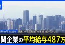 Japan Private-Sector Pay Reaches Record 4.87 Million Yen