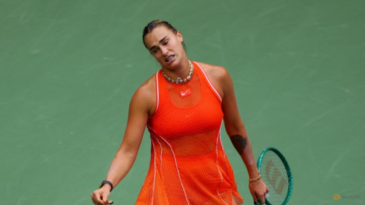 Sabalenka feels weight of three-peat in US Open final loss