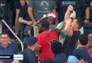 WATCH:  Birthday girl shows off her arm after catching home run at Braves game