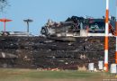 Military aircraft crashes near US air base