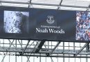 Everton and Ipswich fans and players honour Noah Woods