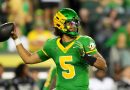 Oregon Quarterback Dante Moore Hospitalized After Late Hit