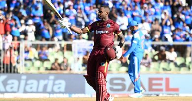 Windies opener Greaves ruled out of second ODI against India with injury