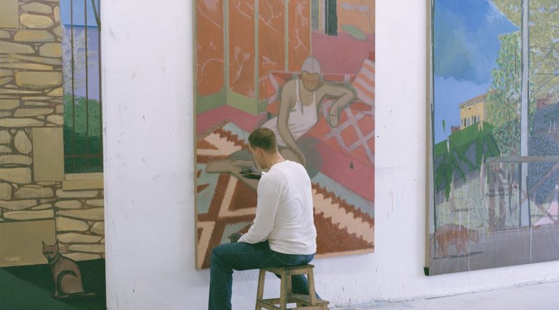 Interview: Constantin Nitsche Wrestles with the Limits of Painting