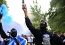 Five more men charged over Glasgow Green protests disorder