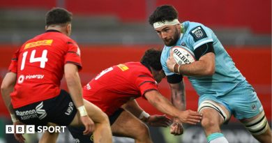 United Rugby Championship: Jamie Dobie stars as Glasgow earn bonus-point win over Munster