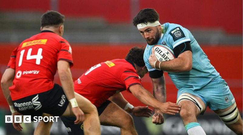 United Rugby Championship: Jamie Dobie stars as Glasgow earn bonus-point win over Munster