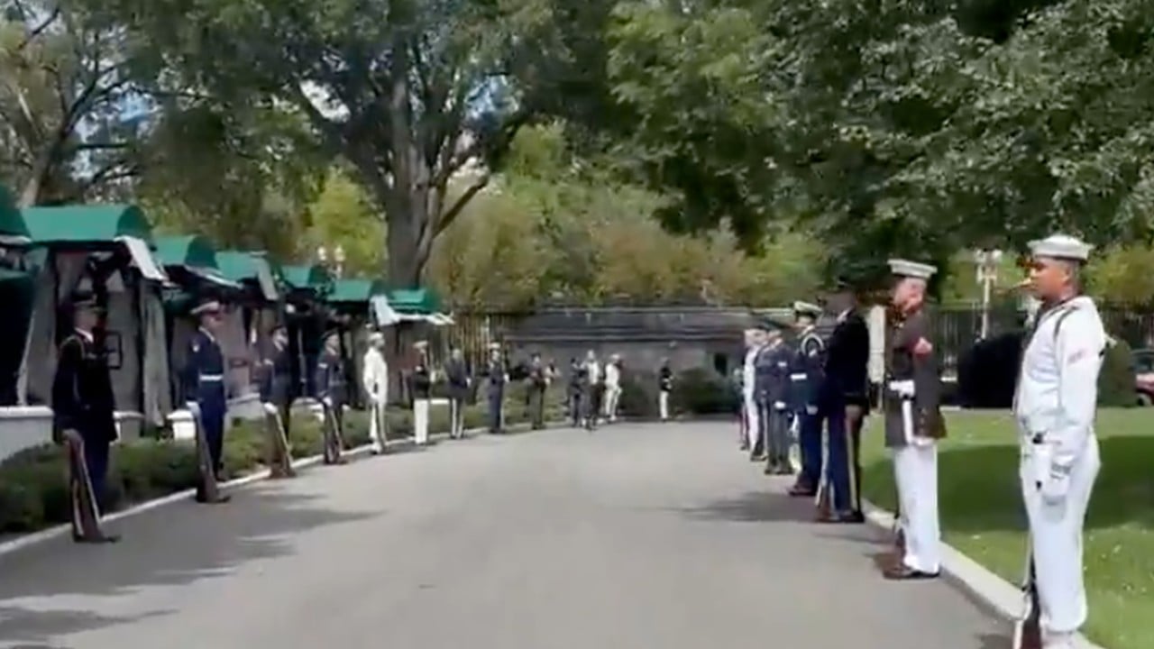 US military prepares ceremonial welcome for Xi Jinping at the White House