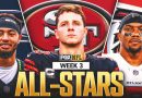 Week 3 NFL All-Stars: How Many 49ers, Falcons Stars Make The Cut After Dominant Showings?