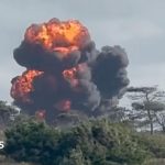 RAF pauses fighter jet training after two pilots eject and parachute out of plane in Anglesey before crash