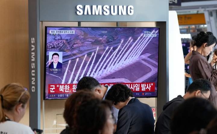 North Korea launches 2 ballistic missiles toward sea, South Korea says – National