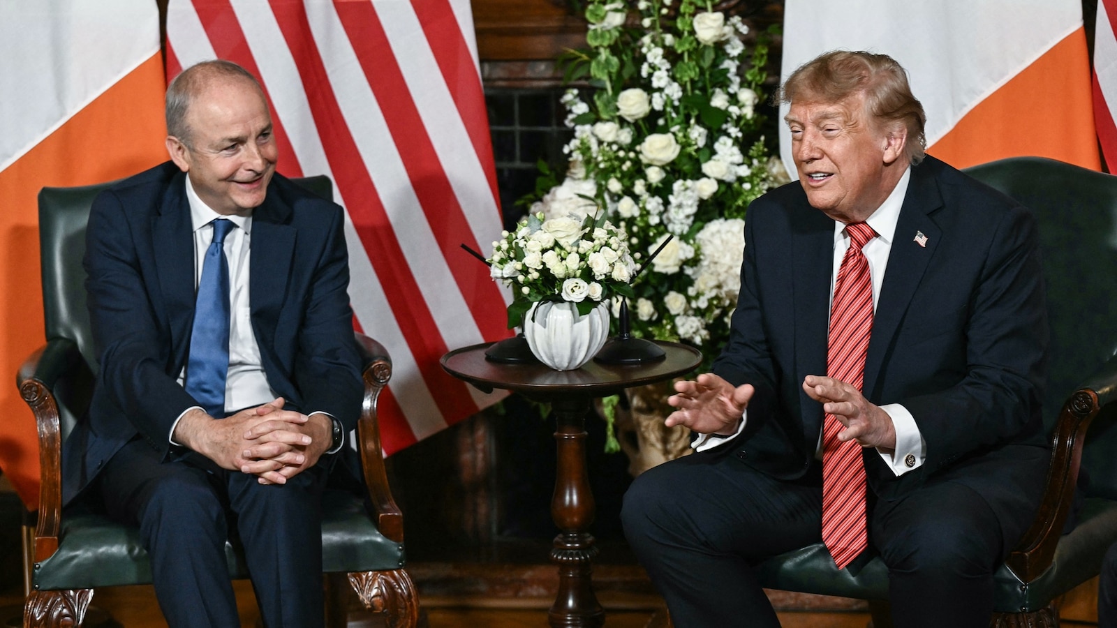 Irish leaders react after Trump says he’d ‘love’ to see a unified Ireland
