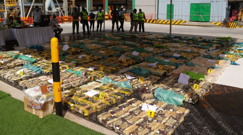 Kenya destroys $63 million meth haul intercepted at sea