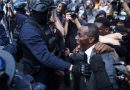 The week in pictures: French student protests, October 7 anniversary and Adenot's return to Earth