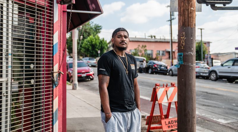 He is working to better his life. LAPD keeps targeting him