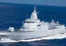 Did a US warship lose power while chasing a Chinese destroyer in the South China Sea?