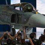 Fighter jet maker beats expectations as orders triple