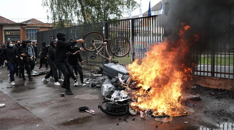 Student riots engulf France as Le Pen vows fiscal turnaround