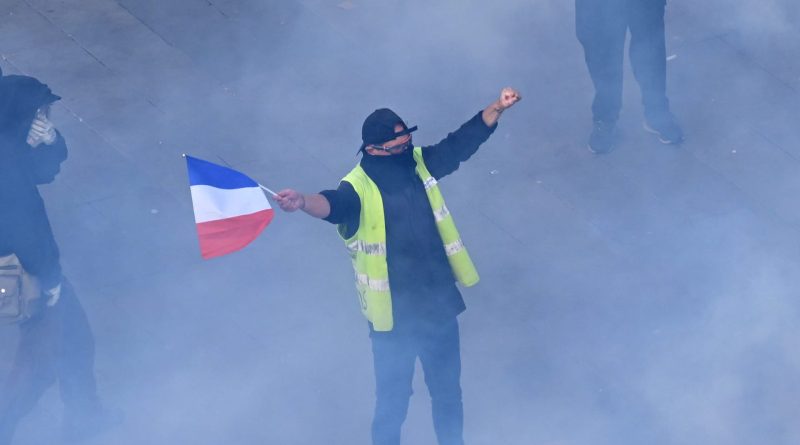 French protesters take to streets over rising prices and social strain