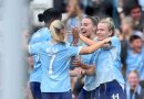 Manchester City beat hapless Arsenal 4-2 to stay top of WSL