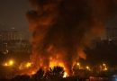 At least two killed in fire caused by 'massive strikes' on Kyiv