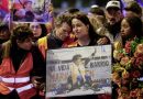 Tens of thousands march in Madrid to mourn pensioner whose eviction sparked housing protests