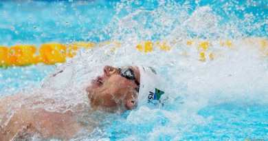 South Africa’s Coetze breaks men’s 50m backstroke short-course world record