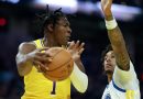 Lakers’ Adou Thiero shows his skill in preseason loss to Warriors