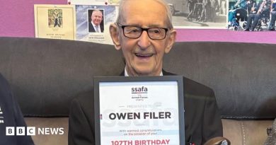 Wales' 'oldest man', 107, says fish and chips key to long life