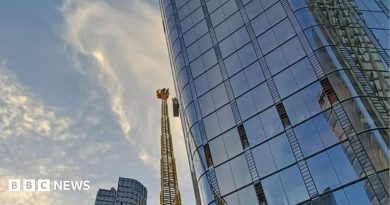 Window cleaners rescued from cradle on Southwark skyscraper