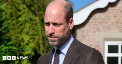 Prince of Wales tells villagers ‘holistic’ approach is needed on flooding