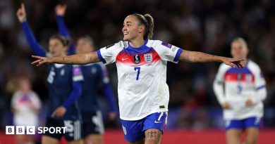 Women’s World Cup play-offs: ‘Unplayable’ Georgia Stanway proves a ‘warrior’ for England