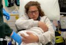 I gave birth in ambulance amid staff shortages at local hospital