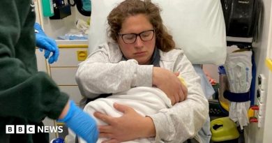 I gave birth in ambulance amid staff shortages at local hospital