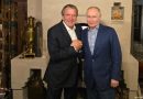 Ex-German Chancellor Schröder attends Putin’s birthday bash