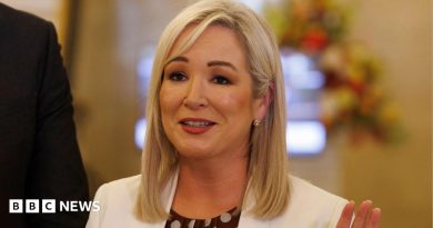 Michelle O’Neill says DUP has blocked her from PM meeting in Glasgow