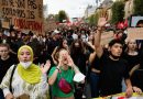 Tens of thousands rally across France as high school protests gather strength