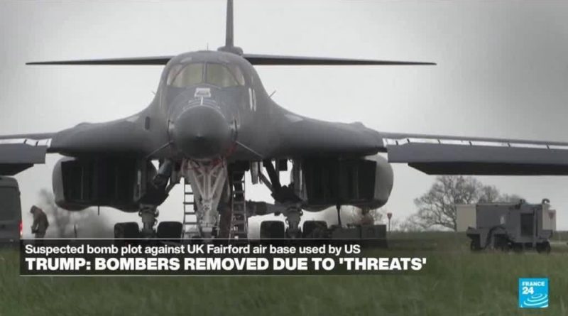 Police make seventh arrest over UK airbase incident