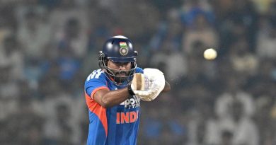Shreyas Iyer scores maiden T20I century during IND vs WI