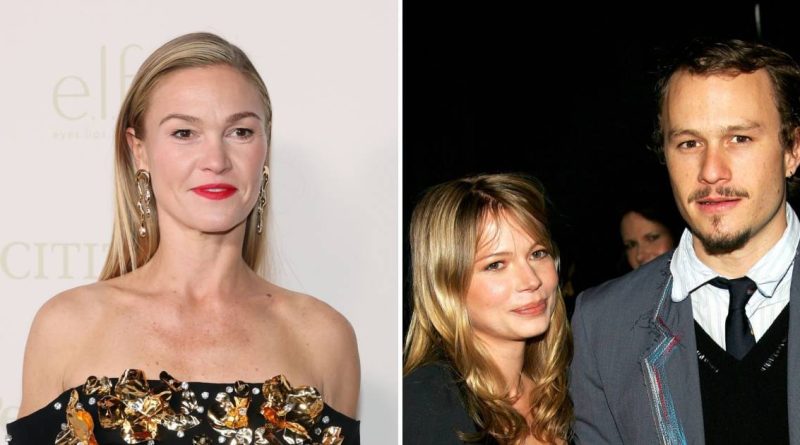 Julia Stiles Asked Michelle Williams to OK Heath Ledger Tribute