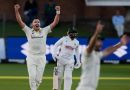 South Africa reeling at 97-5 after Boland strikes on rain-curtailed day