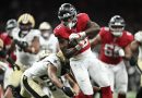 Brian Robinson scores 3 touchdowns in Falcons blowout victory
