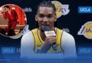 Lakers player proposes to girlfriend at Bruno Mars concert
