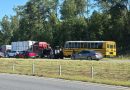 4 school buses involved in crash along Interstate 65 in Alabama