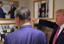 Xi has left Washington, but remains in Trump’s photos on White House walls