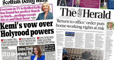 Scotland's papers: Badenoch's Holyrood vow and civil servants ordered back to the office